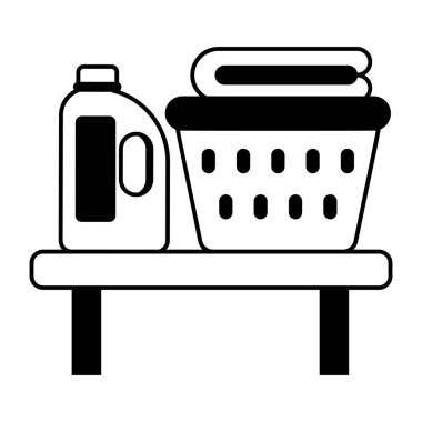 Çamaşır kıyafetlerinin en iyi simgesi.