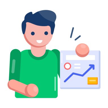 Analizlerin düz stil simgesi