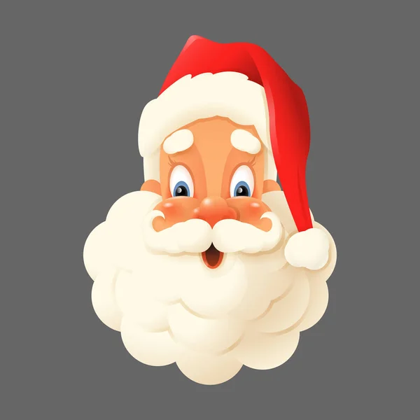 Щасливий Санта Клаус Наочний Вектор — стоковий вектор