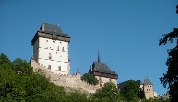 Karlstein castle in Chezch Stock Photo