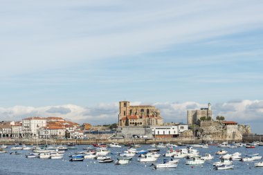 Castro Urdiales, Cantabria, İspanya-16 Ekim, 2015.
