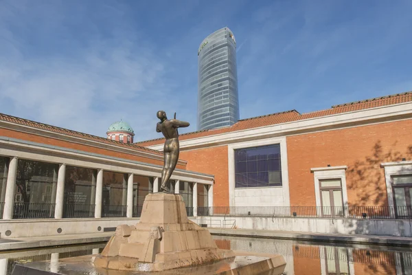 Bilbao, Bask Ülkesi, İspanya 30 Ekim 2015: Güzel Sanatlar Müzesi Bilbao.