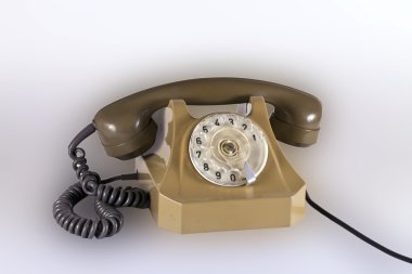 Eski telefon dinleme cihazı ile