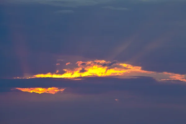 렌즈 모양 구름 스톡 사진
