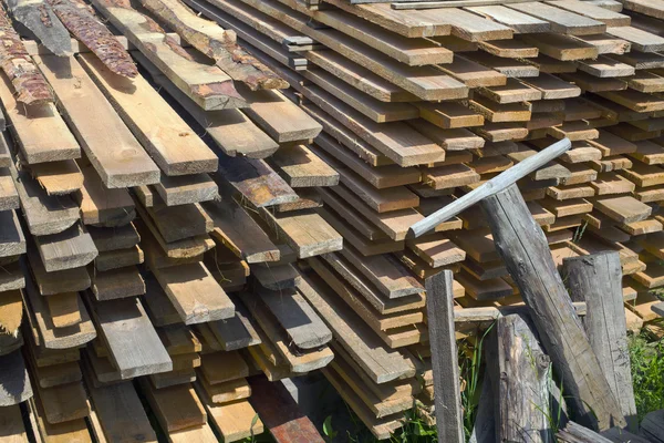 Stack of boards — Stock Photo, Image