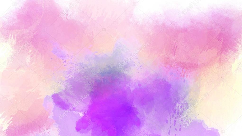 Beautiful hand painted watercolor background Vector Image