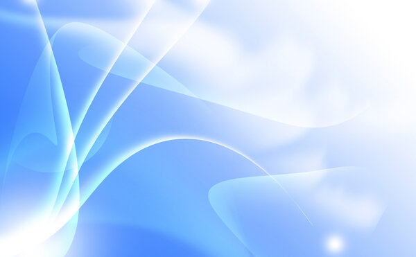 Абстрактный синий фон. 