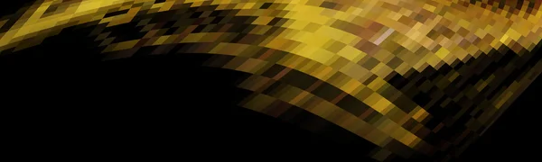 Abstrato fractais fundo no preto — Fotografia de Stock