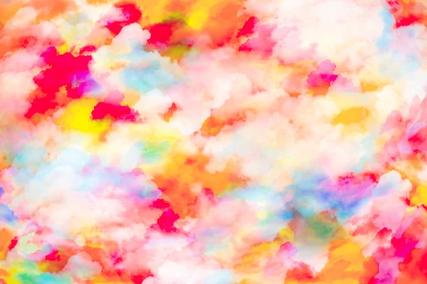 Abstrakt färgbakgrund moln. — Stockfoto