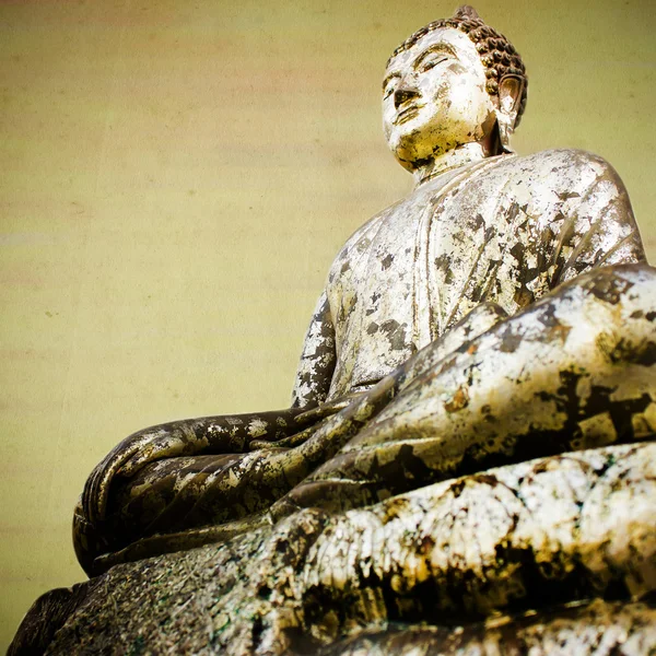 Statue bouddha en or vintage  . — Photo