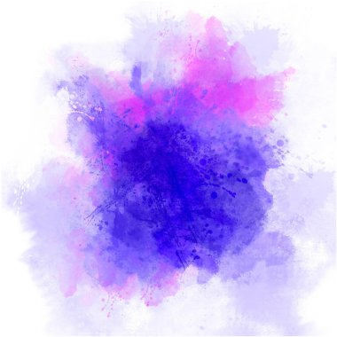 Soyut Suluboya Boyama.