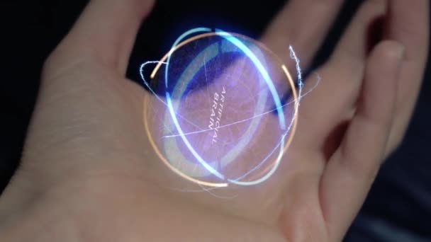 여자 손의 인공 뇌 — 비디오
