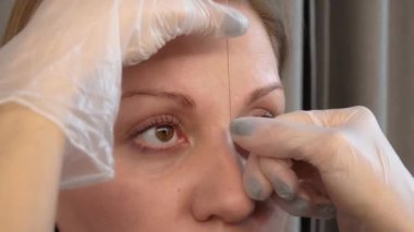 Kaşların düzeltme konumu