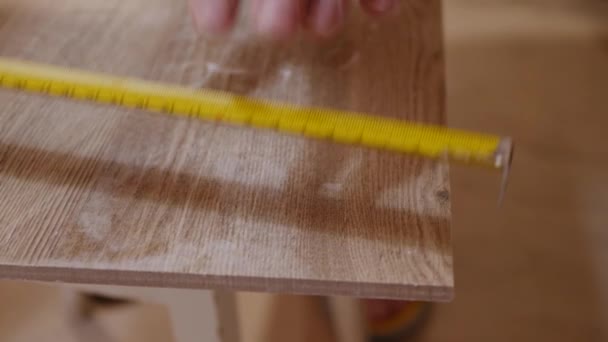 手测量长度 — 图库视频影像