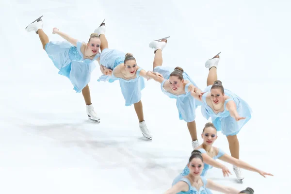 Team Switzerland performing — Stock Photo, Image