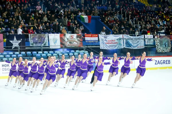 Team USA zwei Skates — Stockfoto