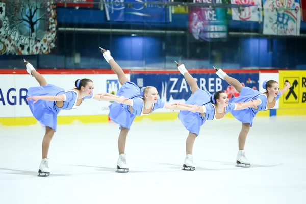 팀 러시아 투 피루엣 — 스톡 사진