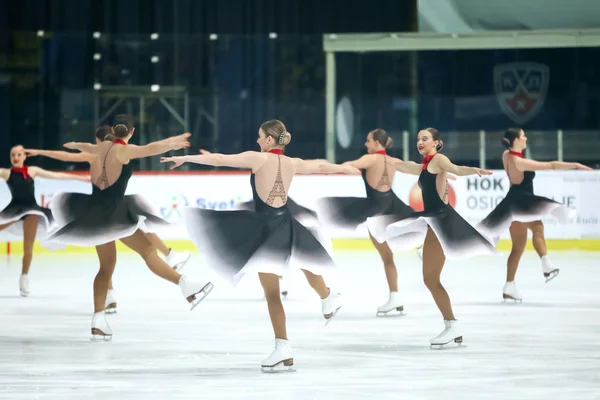 Team Schweiz ryggklänning — Stockfoto