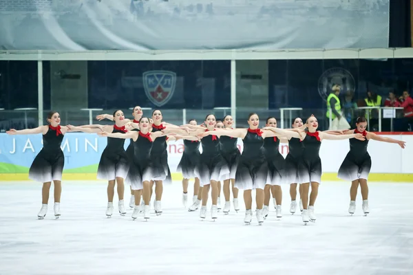 Team Schweiz in der Gruppe — Stockfoto