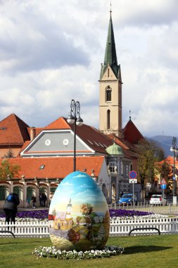 boyalı Paskalya yumurtaları