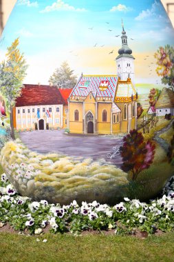 boyalı Paskalya yumurtaları