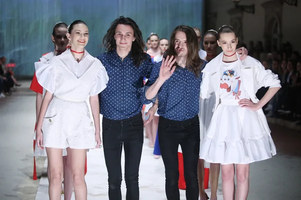 Cro Porter moda gösterisi: İkizler Begoviç tarafından ben Stimac, Zagreb, C