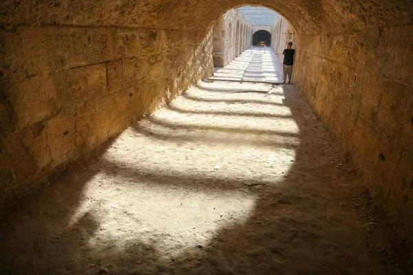 Undercroft of El Djem Amphitheatre — Stock Photo, Image