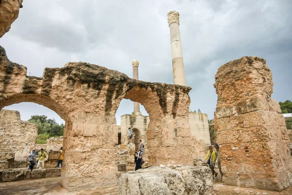 Antonine Baths in Carthage — Stock Photo, Image