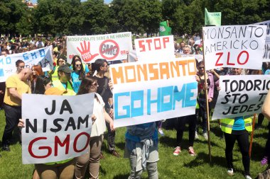 Monsanto, Zagreb, Hırvatistan karşı protesto