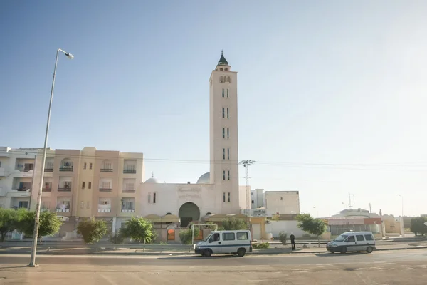 Torre da mesquita tunisina — Fotografia de Stock