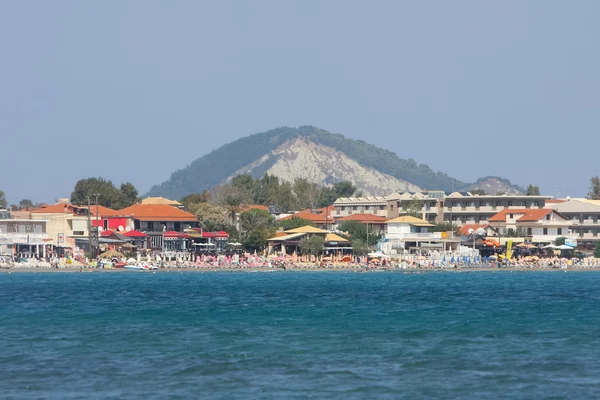 Costa di Laganas su Zante — Foto Stock