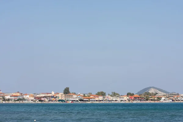 Costa Laganas en la isla de Zakynthos — Foto de Stock