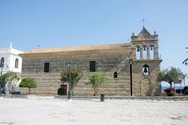 Church Saint Nicholas of Mole in Solomos Square — Stock Photo, Image