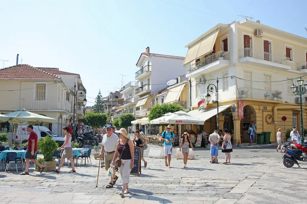 St. Markos Square i Zakynthos — Stockfoto