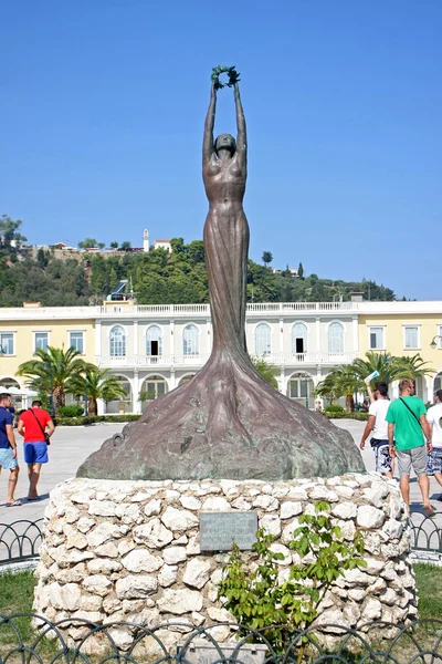 Statue of Greece Ionian Islands Zante — Stock Photo, Image