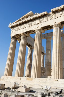 Parthenon, Atina Akropolisi sütunlarının