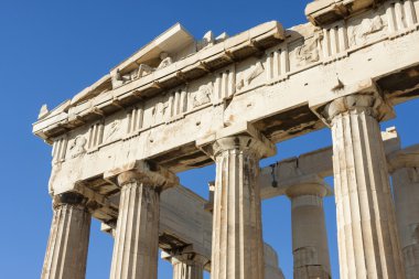 parthenon sütun yakın çekim