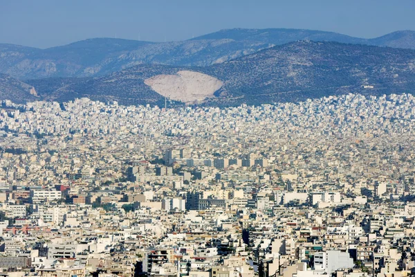 Panoramisch uitzicht van Athene — Stockfoto