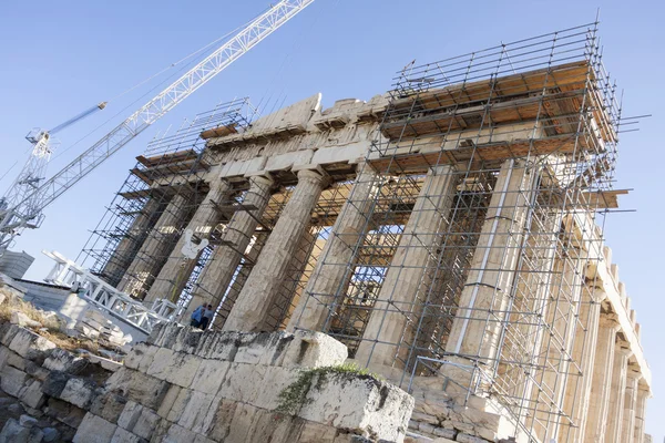 Reconstruction of Parthenon temple — Stock Photo, Image