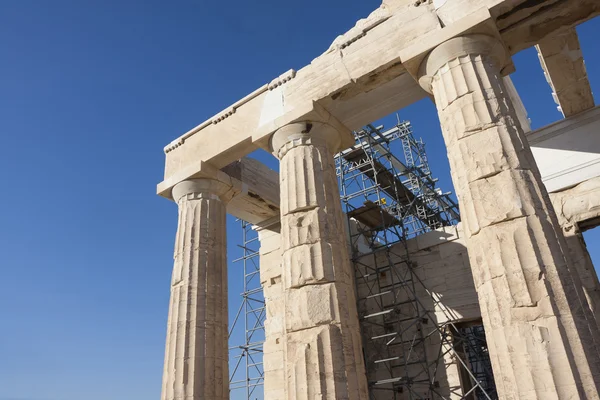 Reconstruction of Temple Athena Nike in Acropolis — Stock Photo, Image