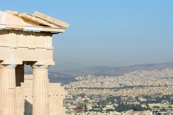 Templo de Athena Nike na Grécia perto — Fotografia de Stock