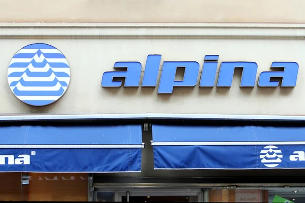 Alpina logo — Stock Photo, Image