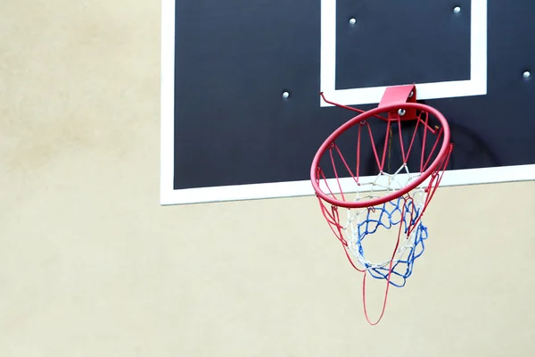 Sluiten van basketbal hoepel — Stockfoto