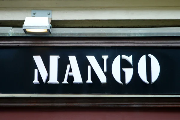 Mango logo — Stock Photo, Image