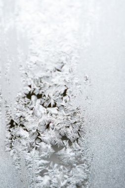 hoarfrost penceresinde