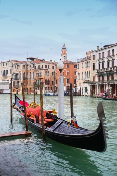 Gondel in Venedig — Stockfoto