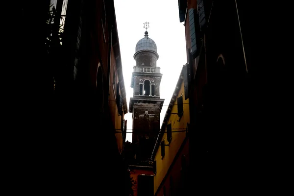 Torre da igreja em Veneza — Fotografia de Stock