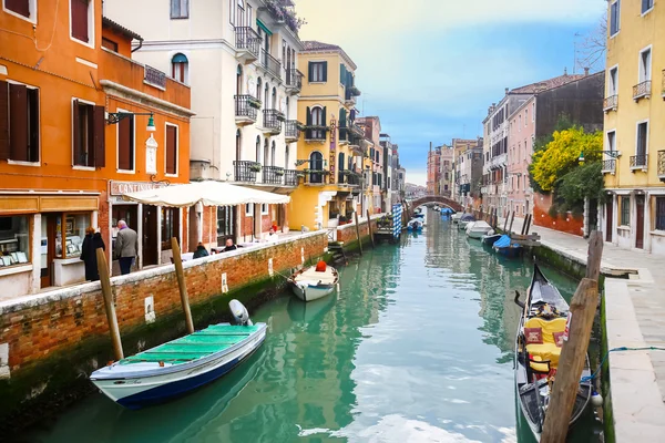 Venetian water canal Stock Photo