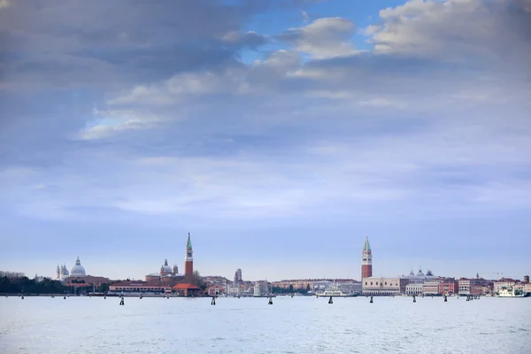 Panoramatický výhled na Benátky v Itálii — Stock fotografie
