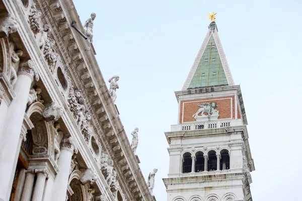 San Marco campanile y Marciana — Foto de Stock